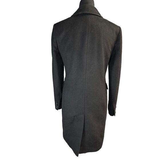 Ralph Lauren Lauren Wool-blend › Reefer Coat In Black sz 0 - Picture 7 of 16